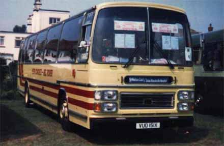 Leyland Tiger coach Plaxton Supreme Red Rover